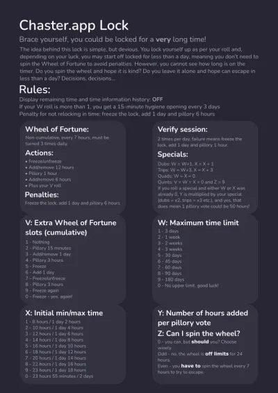 chaster.app - Fap Roulette