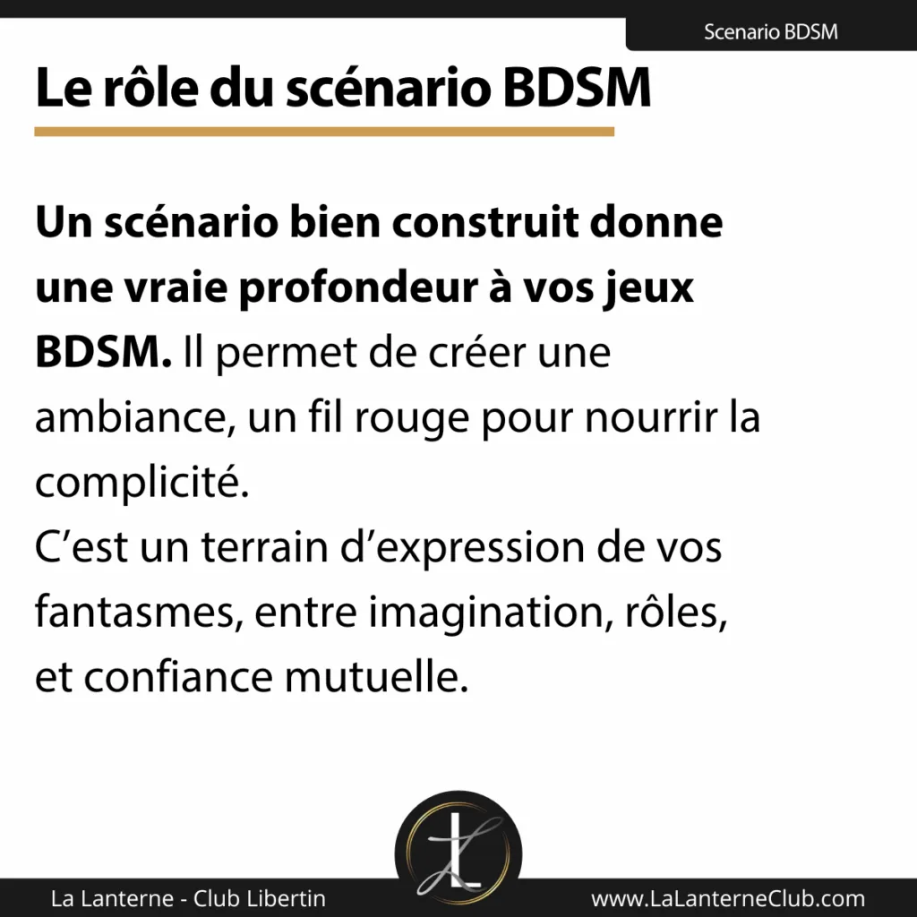 10 Idées de Scénario BDSM Excitant - La Lanterne Club