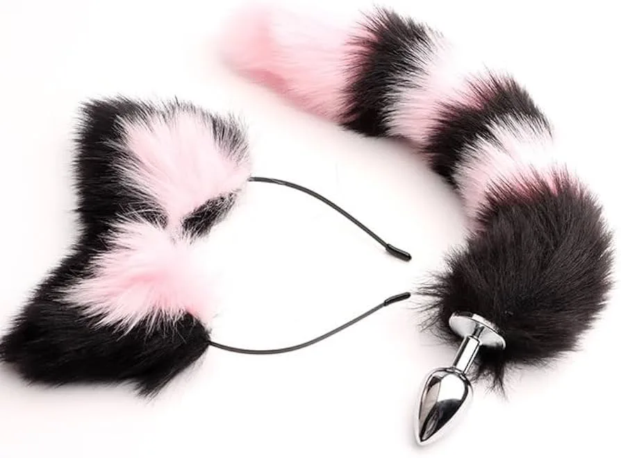 CONVOW 1 Ensemble 40cm Queue de Renard Plug Anal Sexy en ...