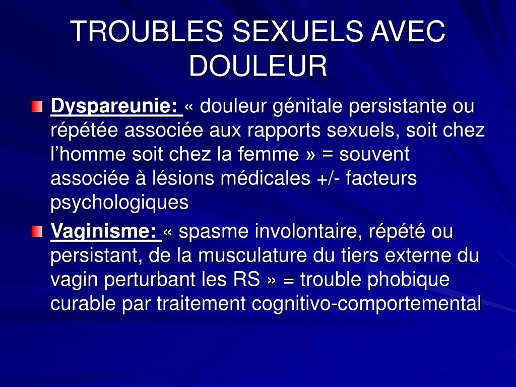 PPT - SEXUALITE NORMALE ET PATHOLOGIQUE PowerPoint Presentation, free ...