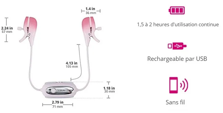 Lovense Gemini (Avis) : Les 1ères Pinces à Tétons Connectées