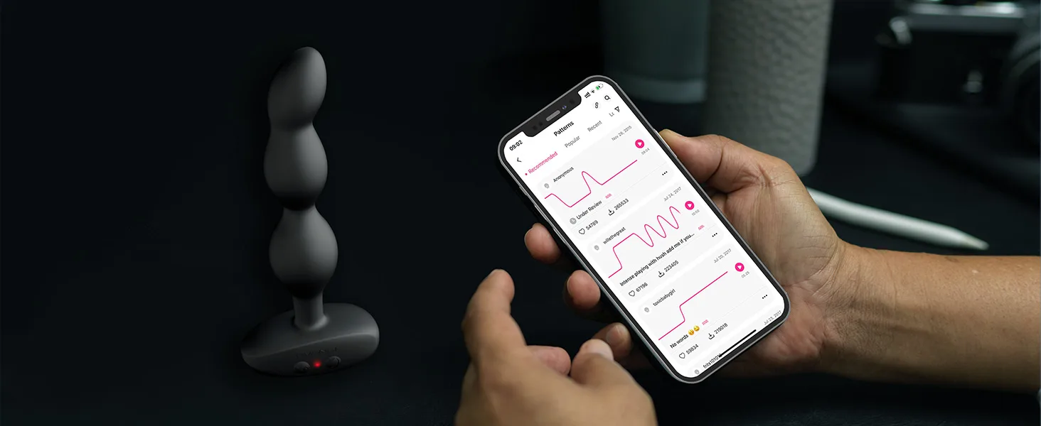 Amazon.com: LOVENSE Ridge Vibrator Anal Beads Dildo, 360&deg; Rotating ...