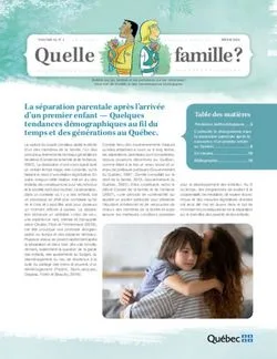 La séparation parentale après l'arrivée d'un premier enfant - Quelques ...